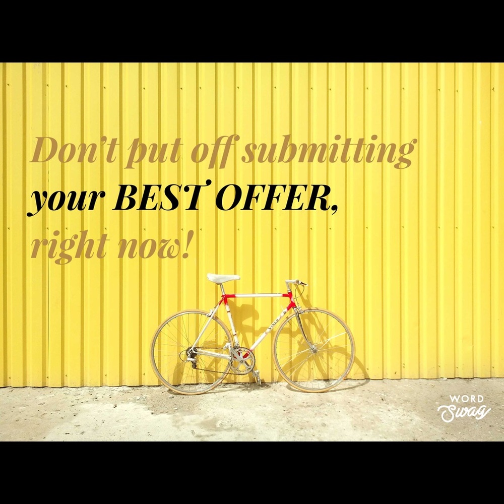 Quality over price!